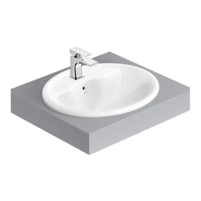 Chậu rửa dương bàn Viglacera CD1