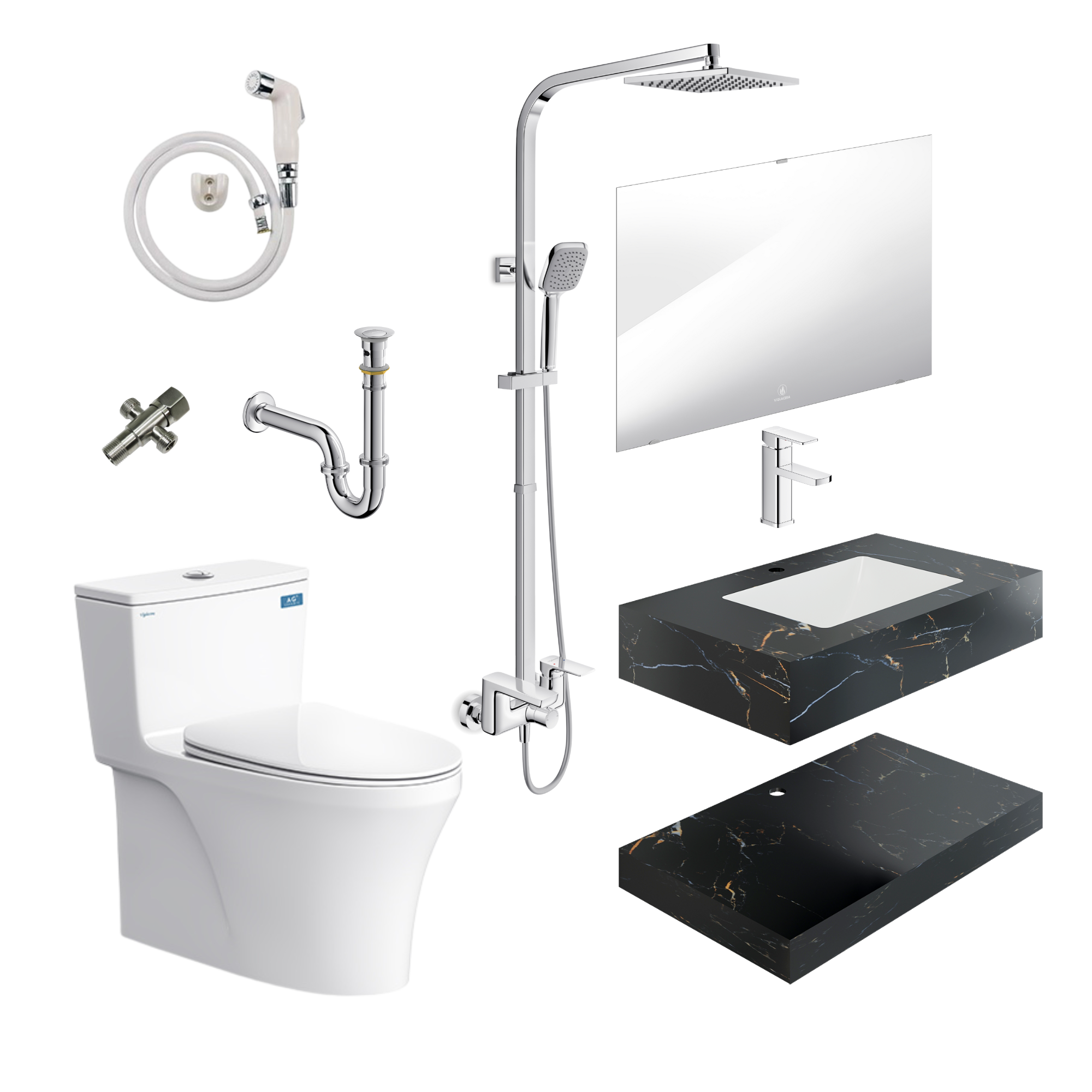 Combo Tiện ích Viglacera HL2, VI12-9GP01, VG112, VG598.1