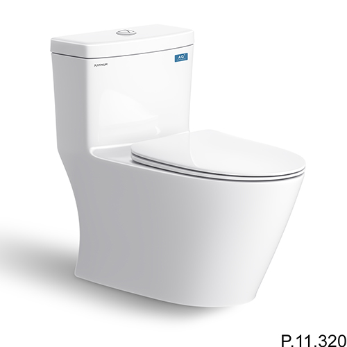 Bàn cầu một khối P355 Viglacera (P.11.320)