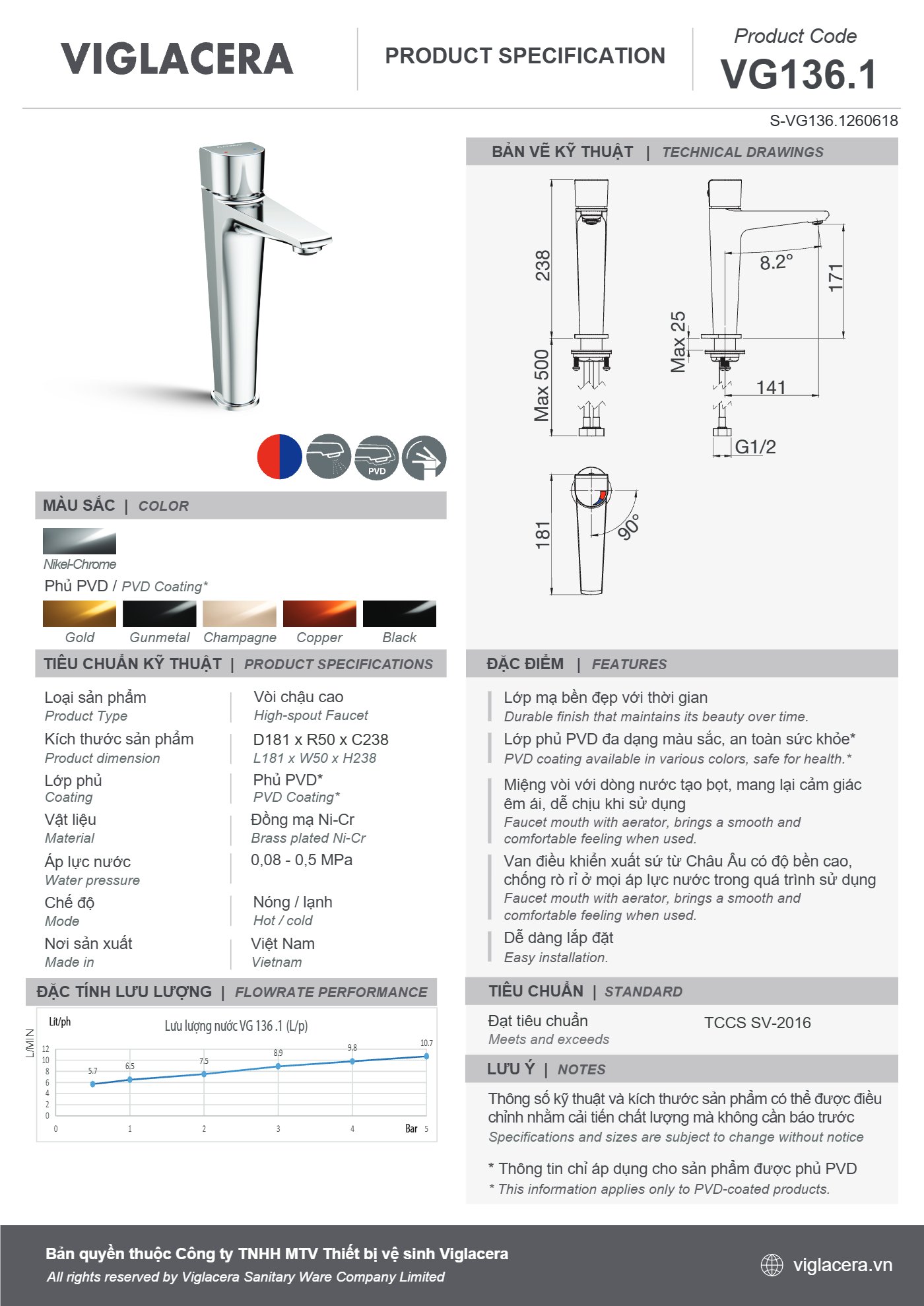 Bản vẽ spec VG136.1